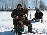 Зимняя рыбалка - фотогалерея - Белый Яр